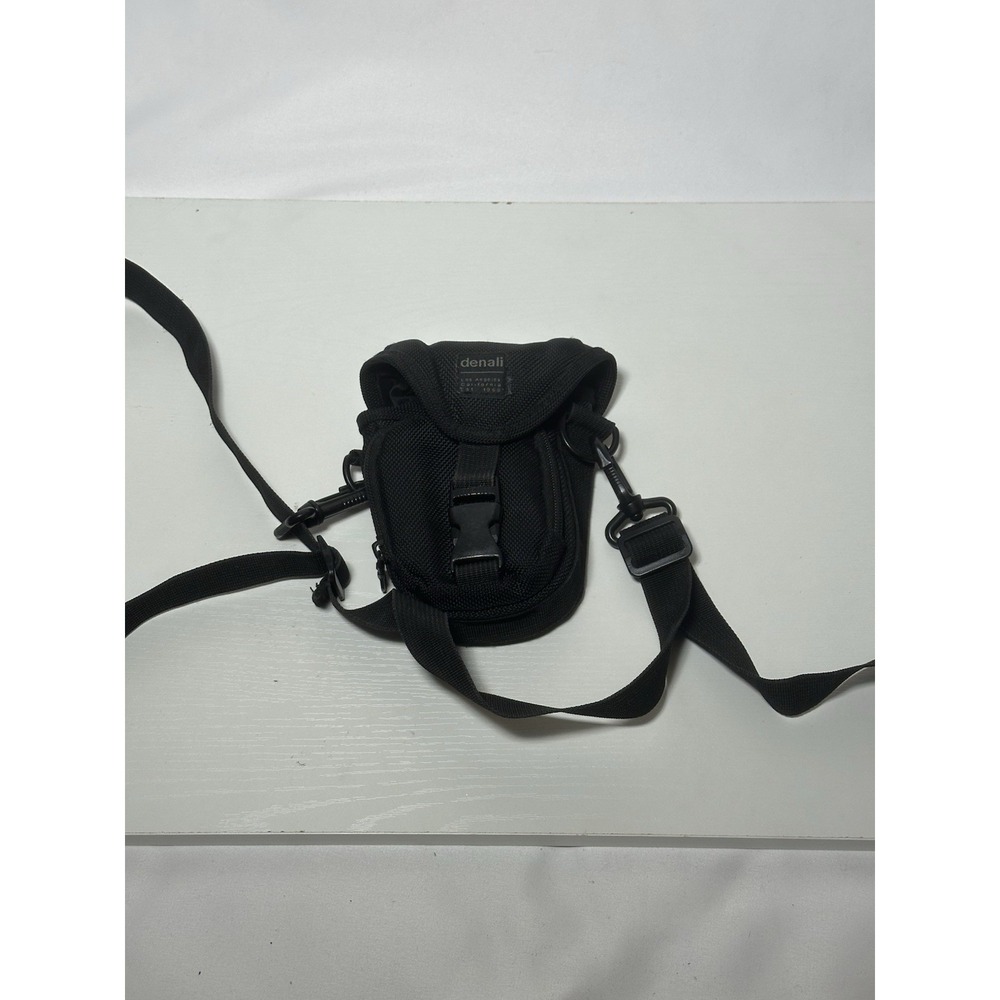 Denali Compact camera shoulder / belt case Black Removable Straps SMALL Pre-Own